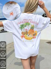Women T-Shirts - White - View 5
