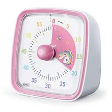 1pc 60 Minute Visible Timer, Square Countdown Alarm Clock, Super Quiet For Kitchen, Study Room, Self-Discipline - Alarm Clock Timer - View 14