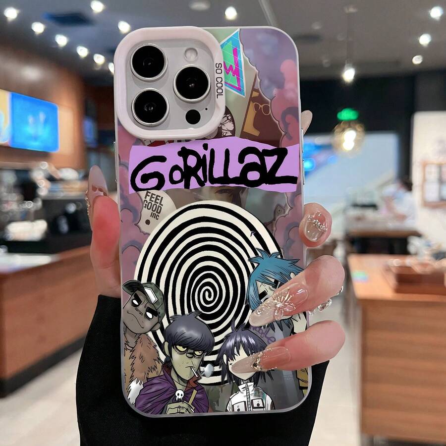 Estuche para teléfono con diseño artístico de Compatible con estuches para teléfonos 17 16 Pro Max 15 Pro Max 13 y 12 Estuche protector mate para teléfono en paquete de 1 Resistente al agua, a los golpes y a las caídas Un gran regalo para familiares, amigos, amantes, novios/novias y el día de San Valentín - Plateado - Ver 1