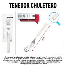 1 pieza de cuchara y tenedor de acero inoxidable, de excelente durabilidad, portátil y fácil de almacenar, que se adapta perfectamente a todo tipo de comidas como arroz, fideos, ensaladas y otros platos variados, ideal para una amplia gama de escenarios como comidas diarias, desplazamientos al trabajo, actividades de fitness y campings al aire libre, capaz de satisfacer las diversas necesidades de alimentación en cada ocasión, con múltiples modelos disponibles para elegir. - 103440 Blanco - Ver 5