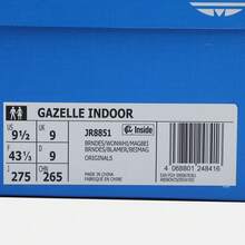 Adidas Originals Unisex GAZELLE INDOOR Casual Sports Shoes, Low-Top JR8851 - Coffee Brown - View 7