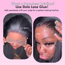 假发粘合喷雾套装包含：60毫升蕾丝熔化喷雾（无需胶水的蕾丝粘合剂）、75克造型蜡（防毛躁定型蜡）、38毫升蕾丝前假发胶水、30毫升假发胶带去除液、双面发际线梳、弹性蕾丝熔化带 - Glue Spray set - 查看 10