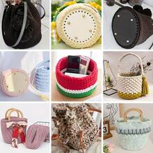 2pcs DIY Handmade Weaving Bag Accessories - Round Bottom And Edge Wrap, Solid Color Faux Leather For Wallet And Handbag Making, DIY Wallet Crafting - Multicolor - View 7