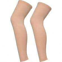 1pc Outdoor Sports Thigh High Compression Socks, Suitable For Running, Hiking, Cycling, Badminton, Basketball And Other Sports - Multicolor - View 6
