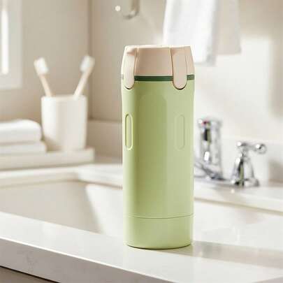 Portable Leak-Proof Travel Bottle Set, Foldable Pump Head Can Be Filled With Cosmetic Containers; Shampoo, Conditioner, Body Wash, Lotion Travel Squeeze Bottle, Suitable For Vacation, Business Travel, Fitness Travel Squeeze Bottle.