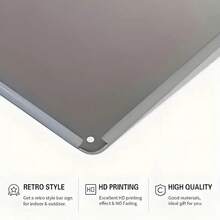 2D Flat 12X 8inch Aluminum Printed Wall Plaque - Vintage Decoration For Tattoo Artists, High-Definition Printing, Vintage Black Background With White Text, Multi-Functional Wall Art, Suitable For Tattoo Studios, Homes, Or Offices, Studio Decoration - 多種 - 查看 4