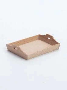 1:12 Puppenhaus Miniatur Möbel Küche Micro Szene Obstplatte Teller Teeschale Unfertige Platte, geeignet für Puppenhaus, Micro Welt, Rollenspiel, Geschenk, Geburtstagsgeschenk, Weihnachtsgeschenk, Holz Miniatur Möbel, Wohnzimmer Küche - Verschiedenfarbig - Übersicht 16