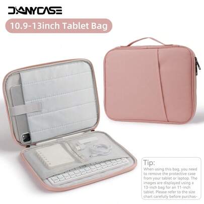DANYCASE 加厚平板电脑保护套，适用于 11-13 英寸平板电脑，兼容 iPad 和华硕平板电脑