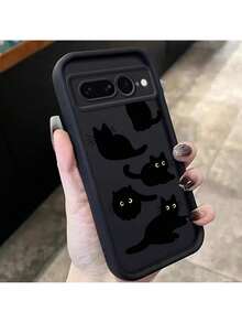 Basic Phone Cases - สีดำ - ดู 7