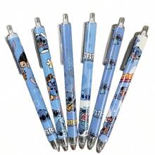 Disney Zootopia City Sticker Pen, Cartoon Fox Nick And Cute Rabbit Judy, Student Stationery Style, With Removable Pen - Patch Neutral Pen - View 7