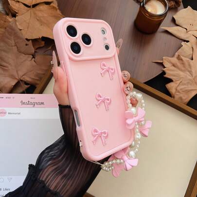 1 adet Sevimli Fiyonk + Bileklikli Mermer Desenli, Apple 7/8/X/XR/XS Max/11/12/13/14/15/16/17 Pro Max, Galaxy A14/A15/A16/A17/A04/A05/A06/A07/A54/A55/A56/A34/A35A/36/S26/S26 Plus/S26 Ultra, Note 11/12/13/14, A5X, C55/C61/C63/C65/C67, Moto G13/14/15 ile Uyumlu, Yumuşak, Tam Korumalı Telefon Kılıfı, Uluslararası Versiyon, Yurtiçi Versiyon Değildir.
