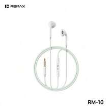 The RM-10 Wired In-Ear Headphones Feature A Comfortable In-Ear Design, Rich Sound Quality, A Stylish Macaron-Colored Exterior, A Three-Button In-Line Control, And A High-Definition Microphone For Convenient Calls And Music Playback. They Are Compatible With Apple, Huawei, And Xiaomi Devices. - Multicolor - View 19