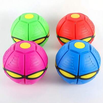 1pc Stretchy Transforming Ball, Party Game Gift, UFO Flying Ball, Outdoor Garden Beach Sports, Suitable For Adult Parties, Applicable For Halloween/Christmas/Thanksgiving - Gift, Game, Tabletop Game, Kids Toys, Boys Toys, Children Toys, Beach Toys, Ball Pit Balls, Bouncy Balls, Beach Balls