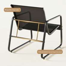 Outdoor Table & Chair Sets - Black - View 8