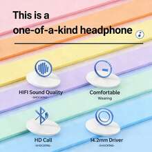 The RM-10 Wired In-Ear Headphones Feature A Comfortable In-Ear Design, Rich Sound Quality, A Stylish Macaron-Colored Exterior, A Three-Button In-Line Control, And A High-Definition Microphone For Convenient Calls And Music Playback. They Are Compatible With Apple, Huawei, And Xiaomi Devices. - Multicolor - View 3
