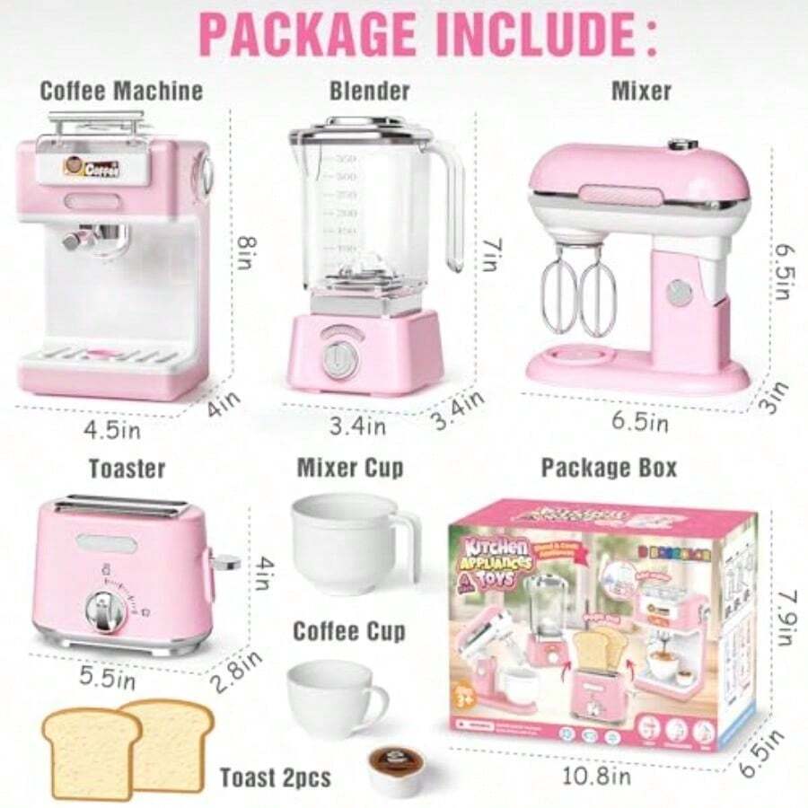 Kids Toy Kitchen Products - Rose - View 1