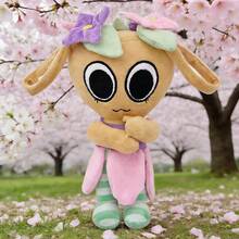 Dandy's World Plush Holiday Stuffed Figure Pillow - Christmas, Halloween, Easter Gift For Video Game Fans, Room Decor With Bonus Sticker Set | Soft Plush Toy, Stuffed Animal, Cuddly Collectible - 2PCS - 查看 2