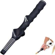 Right-Hand Golf Training Grip Golf Club Grip Teaching Right-Handed Practice Aid RH Practice Aid Golf Swing Trainer Accessories - màu đen - Xem 1