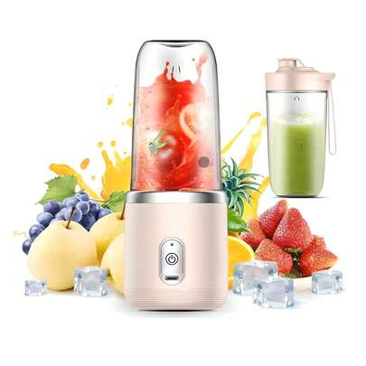 Juicer Portable Small Charge Juicer Cup Household Wholesale Cross-Border Custom Multifunction Juicer Juicer Cup,With 2 Juice Cup