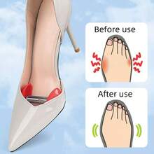 2pcs Universal Shoe Expander, Mini Heel Supports For Women & Men. Anti-Crease Keepers To Prevent Flattening, Adjustable Width & Height. Fits High Heels, Canvas Shoes, High-Tops & Dress Shoes. Essential Shoe Form Inserts For Storage, Display & Shaping - Multicolor - View 6