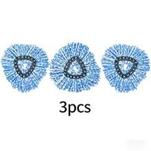 3pcs Replacement Mop Heads, For Replacing Ultra-Microfiber Mops 360 Degree Mops, Compatible With EasyWring And Clean Turbo 2-In-1 Refills, Suitable For All Types Of Floors - Multicolor - View 7
