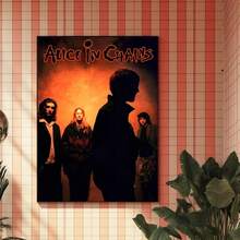 1张复古乐队A-Alice In Chains经典海报，现代防水高清海报，精美家居装饰，房间墙面装饰无框帆布画，卧室、客厅、走廊的理想礼物，墙面艺术，墙面装饰，生日毕业家居装饰，装饰品，无框 - 333 - 查看 29