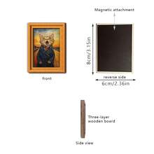 1/6件迷你框画 + 可爱宠物/趣味主题冰箱贴，可粘贴于冰箱、金属门、黑板等处，是绝佳的家居装饰或趣味礼物。 - 冰箱貼 - 查看 5