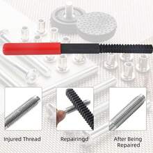15Pcs/Set Metric Thread Restorer Tool Set Metric Rethread Repair Tool Thread Chaser - A - Ver 5