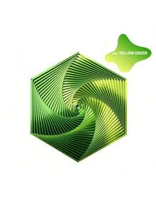 1个3D打印六边形螺旋塔光学错觉旋转减压创意玩具礼品 - 彩色 - 查看 9