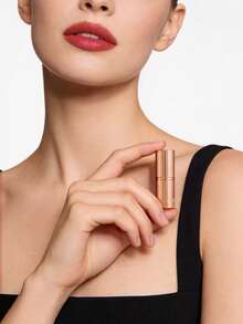 Charlotte Tilbury Matte Revolution 哑光持久唇膏 #Walk Of No Shame 玫瑰红棕色，旅行装 1.1克/0.04盎司 - 吻痕 - 查看 4