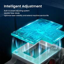 BOSCH Bosch Professional Line Laser GLL 50-15 XG, High Precision Level, Indoor Marking Instrument, Battery 1.5V AA Battery*4 (Not Included) - Multicolor - View 9