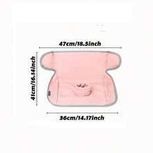 Car Seat Protector For Infant Potty Training Waterproof Soft Nonslip Backing Piddle Pad Carseat Liner - Dusty Pink - View 8