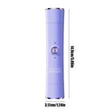Electric Razors Shaver 2-IN-1 Women Electric Razor For Leg Arm Face Pubic Area, Cordless Bikini Trimmer Hair Removal For Women With Detachable Head, Painless,Wet & Dry ,Portable Battery-Operated Electric Shaver Epilator & Eyebrow Trimmer For Women - Miniature Facial Hair Removal Device For Face And Body Portable Hair Trimmer Electric Epilator Eyebrow Shaping Tool, Mini Facial Hair Remover, Face Shaver Christmas And New Year Gifts - 彩色 - 查看 6