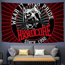 1pc,Bone Pattern 100 Hardcore Dog Colorful Tapestry Bohemian Style Tapestry Mandala Tapestry - 1PC - View 10