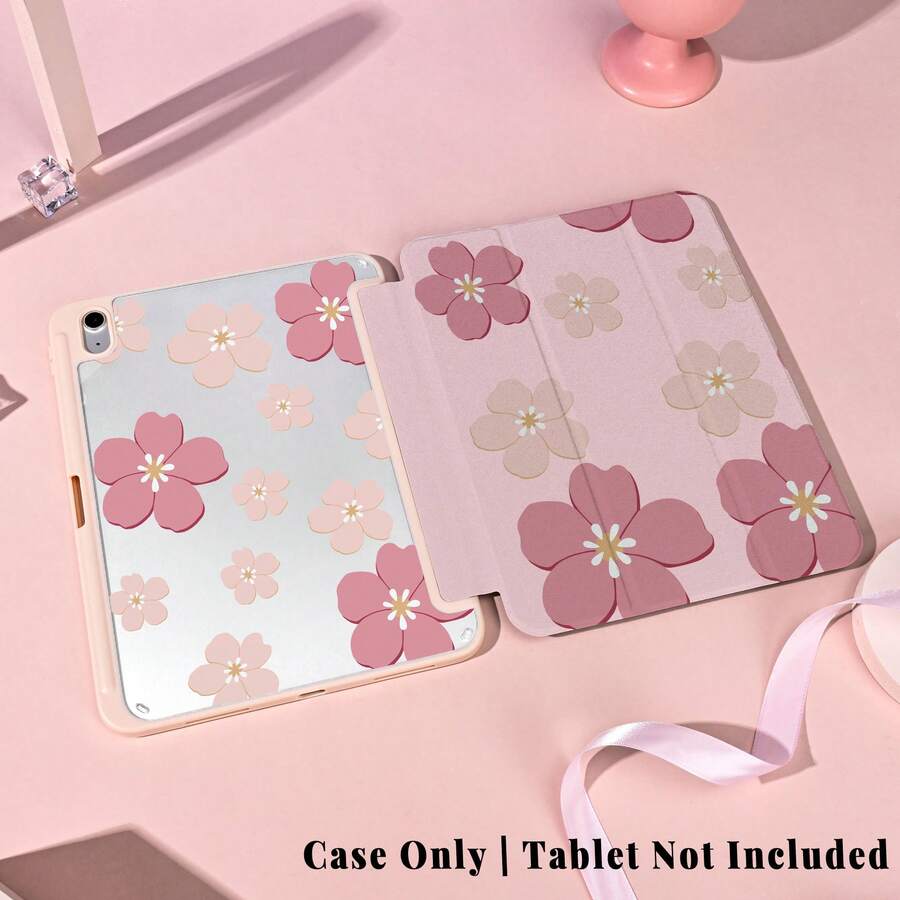 1pc Protective Cover With Pen Slot Multi-Angle Magnetic Stand Cover With Auto Sleep/Wake,Kawaii Tablet Case Compatible With Pro/Air/Compatible With Samsung Galaxy A9/S9/S7/S10+/Compatible With XIAOMI Pad/5/6/7 - Multicolor - View 1