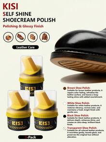 KISI Polonês para Sapatos com Escova Pequena - Reparo Preciso e Restauração de Cor para Sapatos, Botas e Bolsas de Couro - Tamanho Portátil de Viagem, Polonês para Sapatos de Brilho Instantâneo, Sapatos, Escolhas de Primavera e Verão, Presentes para Damas de Honra, Quarto, Decoração de Quarto, Praia, Viagem, Para Homens, Para Mulheres, Férias, Dia da Mulher, Essenciais de Viagem, Lembranças de Casamento, Y2k, Quarto, Acessórios de Carro para Mulheres, Decoração de Cozinha, Casamento, Y2k, Festa - Preto - Visão 9