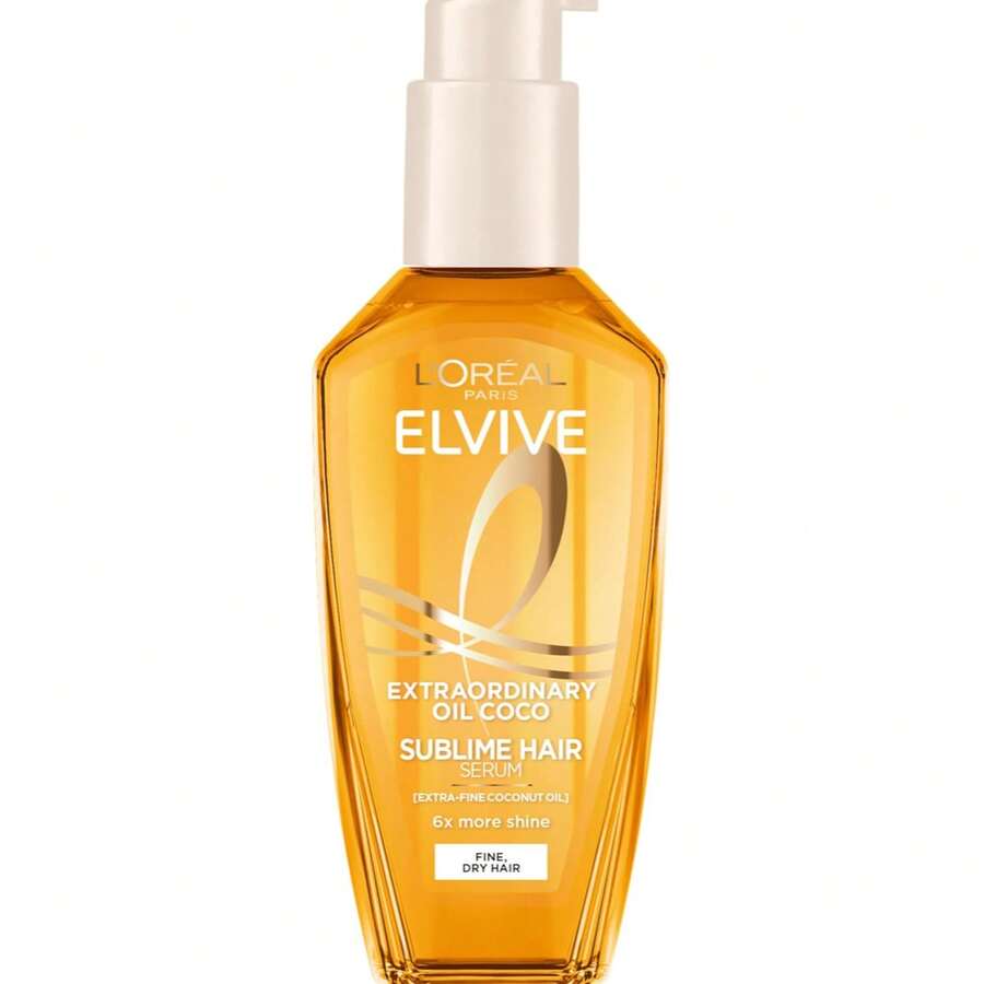 L’Oreal Paris L'Oreal Elvive Extraordinary Oil Coconut Hair Oil 100ml - Coconut - Xem 1