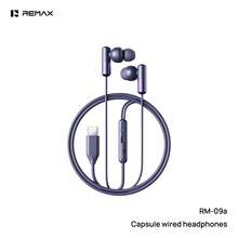 The RM-09a Capsule-Shaped Wired Earphones Feature A Lightweight Design, Weighing Only 14g For A Comfortable Grip. They Boast A High-Quality Dynamic Driver With A Genuine Copper Ring And Are Widely Compatible With Type-C Digital Signals. - Multicolor - View 3