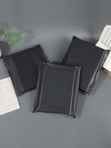 12pcs Extra Large Black Self-Sealing Courier Bags, Waterproof Logistics Transport Packing Bags, Thick Colorful Courier Bags For Delivery, Suitable For Clothing, Stationery, Party Gifts, Multipurpose Packaging, Valentine's Day, Mother's Day, Back To School - Black - View 4