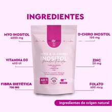 Inositol y D-colina en polvo | Proporción áurea 40:1 | Suministro para 135 días | MVPCARE con ácido fólico + vitamina D3 + zinc, suplemento dietético especializado para mujeres en polvo | Regula el equilibrio hormonal femenino, favorece la salud ovárica. - Tres bolsas - Ver 6