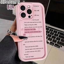 Phone Case, Anti-Drop Cellphone Protective Case, Total Protective Shockproof Mobile Phone Cover For IPhone, Casing - Pink - View 3