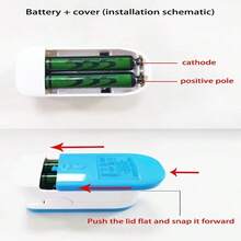 Oxímetro Digital de Dedo Índice con Pantalla LED Oxigeno en la Sangre Pediátrico - Azul - Ver 10