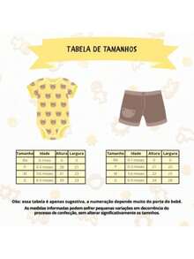Conjunto bebê Menino - Body e shorts verão - baby bee - Azul bebê - Visão 5