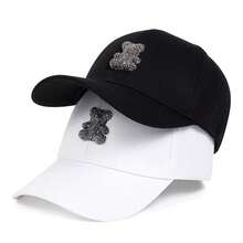 1 pièce Casquette de baseball femme motif panda, chapeau de mode de rue décontracté pour le printemps/automne, extérieur, voyage, vacances à la plage, fêtes - Multicolore - Voir 1