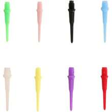 2BA Thread Soft Tip Of Dart 80 Pcs Multicolor Plastic Tip 8 Colors Dart Point - Multicolor - View 5