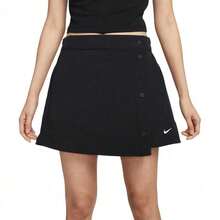 Nike Sportswear Essentials 系列时尚简约休闲女式短裤，黑色 - 黑色 - 查看 13