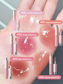 JUDYDOLL HYDRATING LIP OIL, Daily Lip Nourishing Essence Oil, Prevents Dryness & Fades Lip Lines, Creates Glossy Hydrated Lips, Deep Moisturizing - #04 Beige Essential - 查看 7