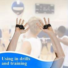 1 pieza Corrector de posición de mano para voleibol/baloncesto, adecuado para entrenamiento de salto y remate - Multicolor - Ver 3