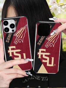 1pc FSU Seminoles Phone Case Stylish Design Printing  Fashion Phone Case Phone Case Compatible With IPhone12/12PR0/IPhone12PROMAX/IPhone13/14/IPhone13PROIPhone13PROMAX/IPhone14PRO/IPhone14PROMAX/IPhone14PLU - 彩色 - 查看 1