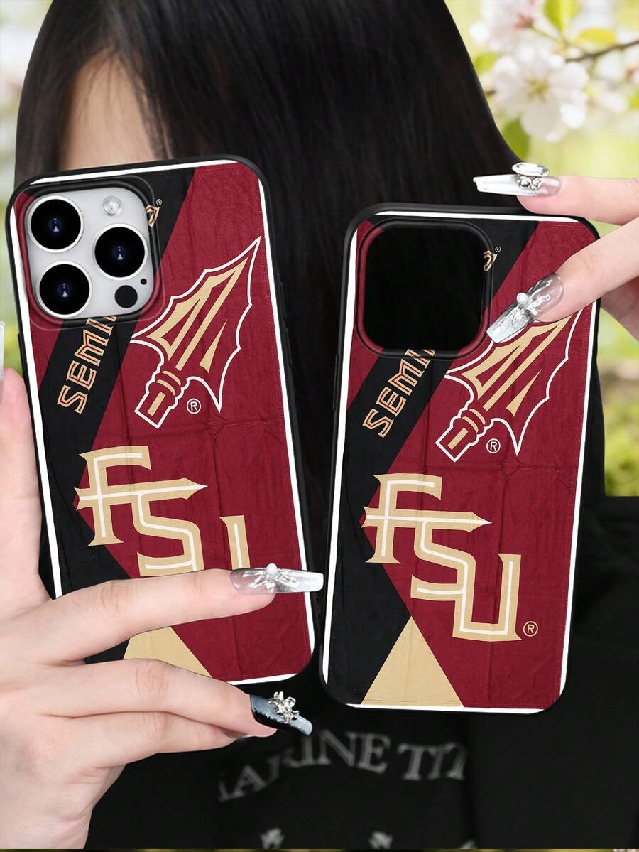 1pc FSU Seminoles Phone Case Stylish Design Printing Fashion Phone Case Phone Case Compatible With IPhone12/12PR0/IPhone12PROMAX/IPhone13/14/IPhone13PROIPhone13PROMAX/IPhone14PRO/IPhone14PROMAX/IPhone14PLU - 彩色 - 查看 1